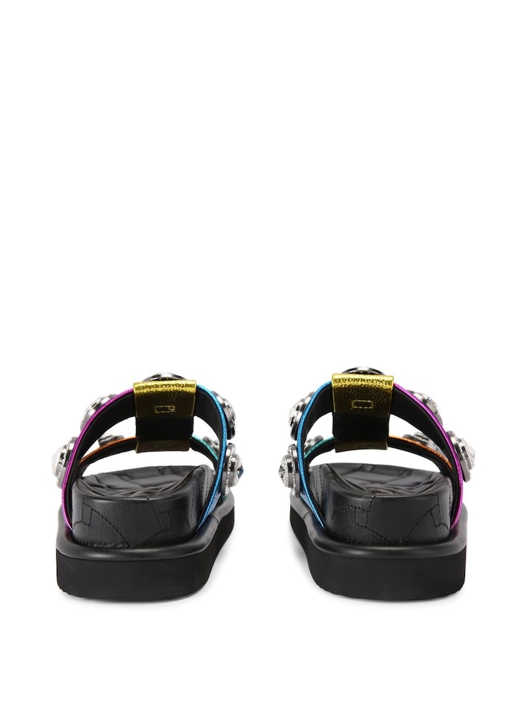 Kurt Geiger London Orson Crystal Sandals - Image 4 of 5