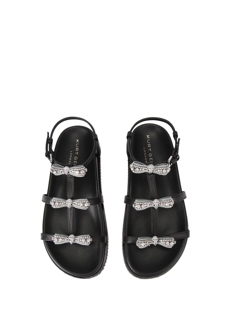 Kurt Geiger London Pierra Micro Bow Sandals - Image 5 of 5