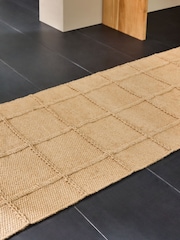 MADE.COM Natural Lennon Jute Runner Rug - Image 3 of 4