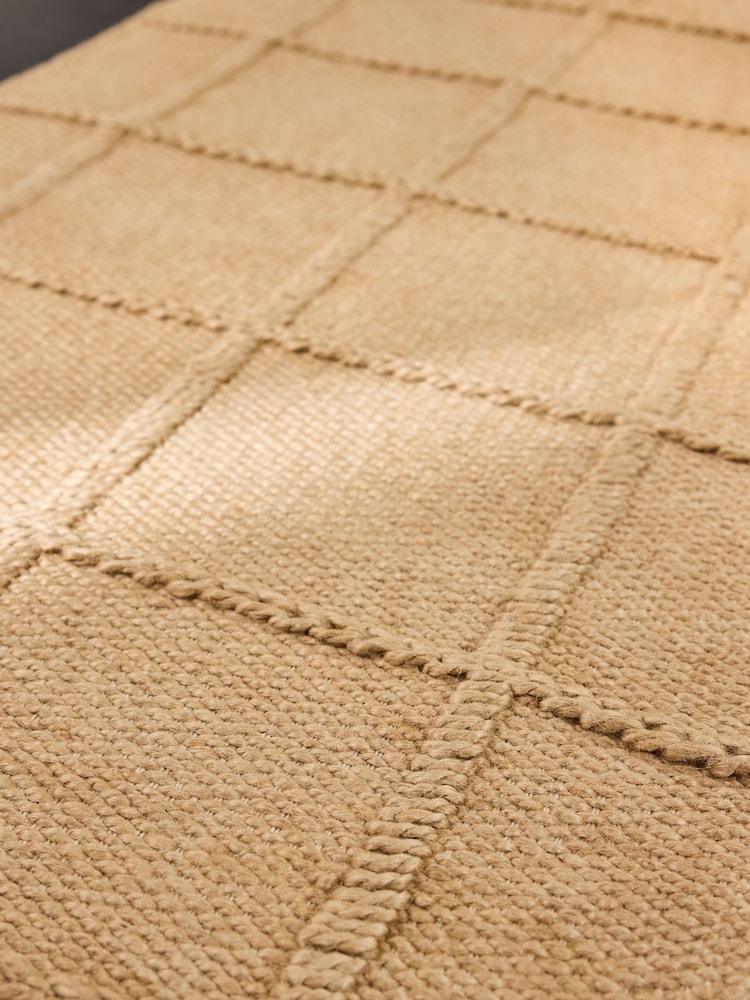 MADE.COM Natural Lennon Jute Runner Rug - Image 4 of 4