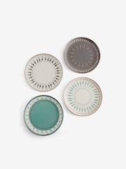 Multi Smart Global Picnic Dinnerware Set of 4 Dinner Plates - Image 2 of 5
