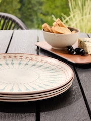 Multi Smart Global Picnic Dinnerware Set of 4 Dinner Plates - Image 5 of 5