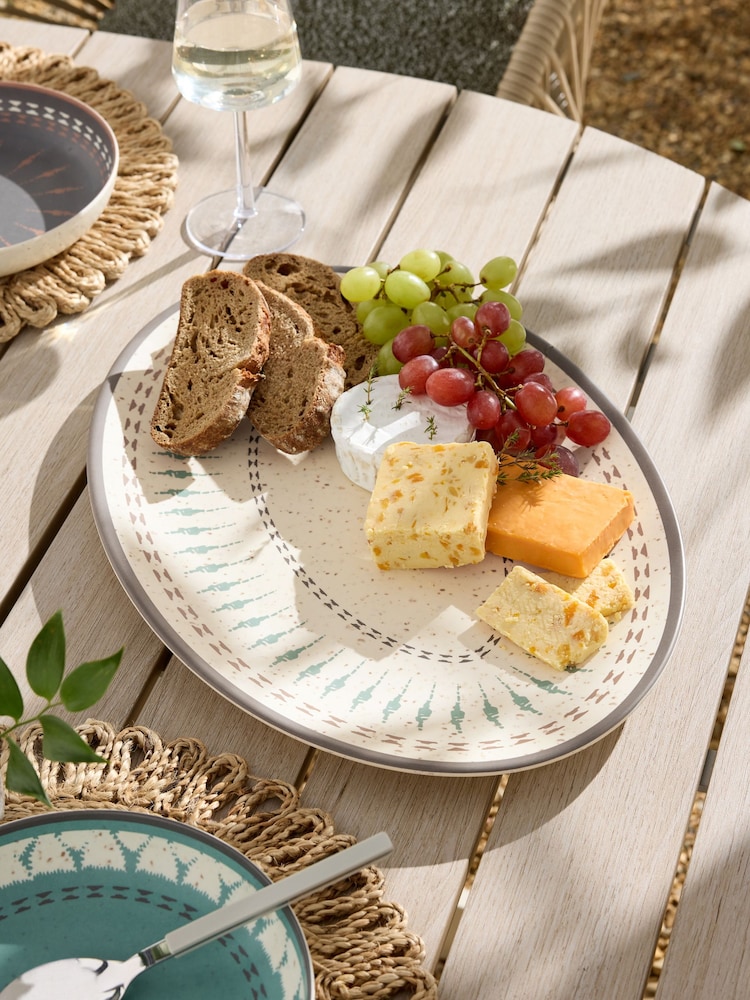 Neutral Smart Global Picnic Serveware Platter - Image 1 of 6
