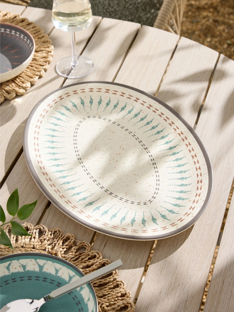 Neutral Smart Global Picnic Serveware Platter - Image 2 of 6