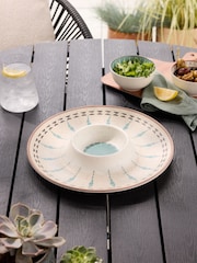Neutral Smart Global Picnic Serveware Chip n Dip Bowl - Image 2 of 5
