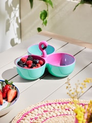 Pink/Turquoise Blue Flamingo Dip Trio - Image 1 of 5