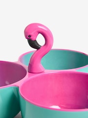 Pink/Turquoise Blue Flamingo Dip Trio - Image 5 of 5