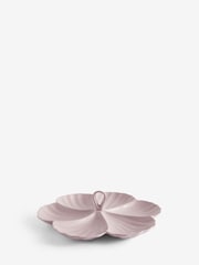 Lilac Purple Floral Picnic Serveware Chip n Dip Bowl - Image 4 of 4