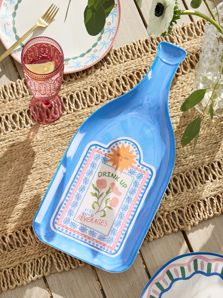 Multi Mediterranean Picnic Serveware Platter - Image 1 of 4
