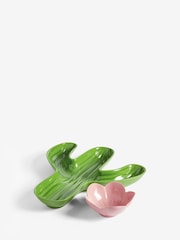 Multi Mediterranean Cactus Picnic Serveware Chip n Dip Bowl - Image 7 of 7
