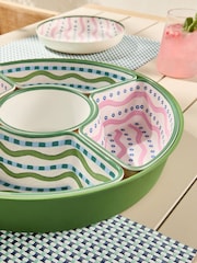 Multi Mediterranean Picnic Serveware Serving Bowl - Image 3 of 6