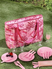 Bolso tote de picnic para 4 personas con diseño de tigres - Imagen 1 de 6