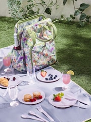 Floral 4 Person Picnic Backpack - Image 1 of 6