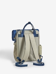Blue/Neutral Mediterranean 4 Person Picnic Backpack - Image 5 of 5