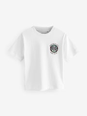 Blue/Black Short Sleeve T-Shirts 3 Pack (3mths-7yrs) - Image 4 of 7