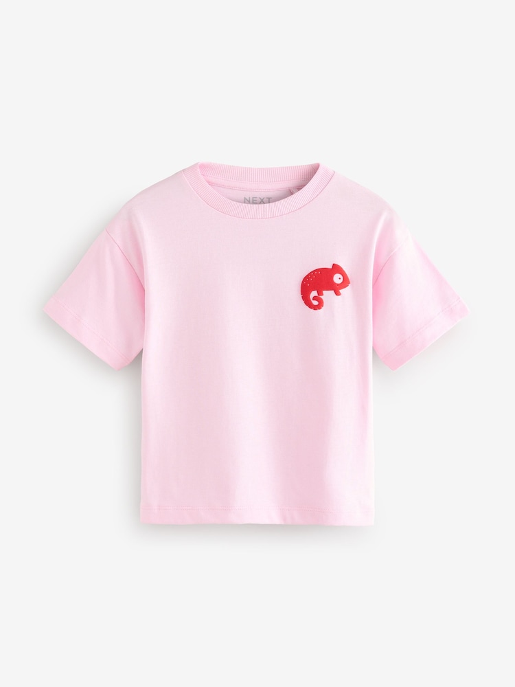 Multi Bright Short Sleeve T-Shirts 5 Pack (3mths-7yrs) - Image 4 of 9