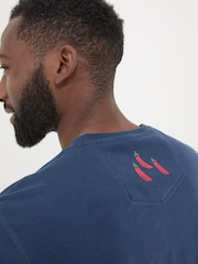 Navy Hot Stuff T-Shirt - Image 4 of 6