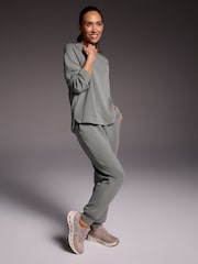 Skechers Green Skechluxe Elevate Crew Neck Sweatshirt - Image 2 of 5