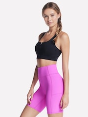 Skechers Black Goflex Joy Zip Front Bra - Image 4 of 4