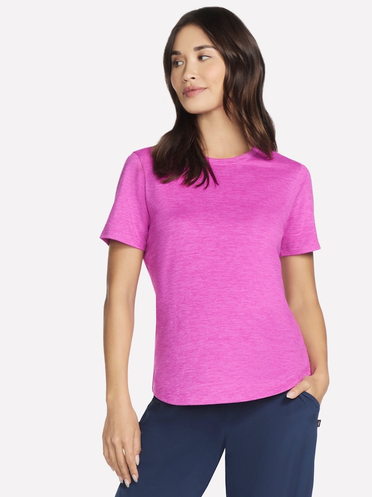 Skechers Pink Godri Swift T-Shirt - Image 1 of 4 Skechers Pink Godri Swift T-Shirt - Image 1 of 4