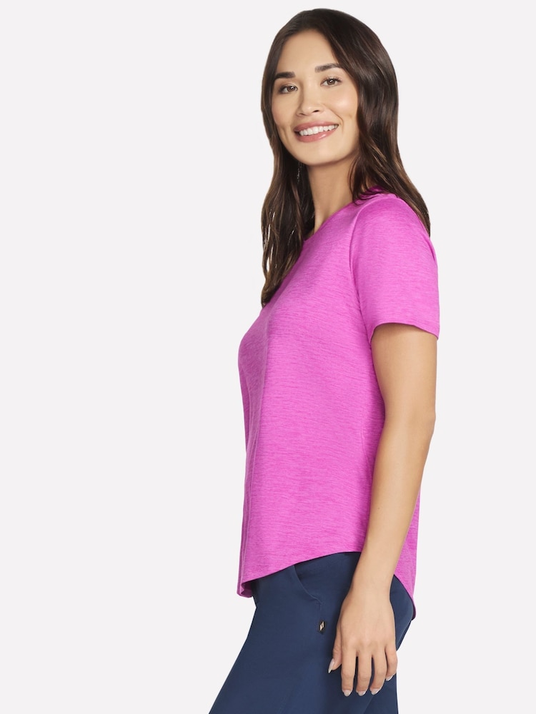 Skechers Pink Godri Swift T-Shirt - Image 3 of 4