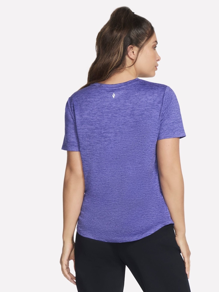 Skechers Purple Godri Swift T-Shirt - Image 2 of 4 Skechers Purple Godri Swift T-Shirt - Image 2 of 4