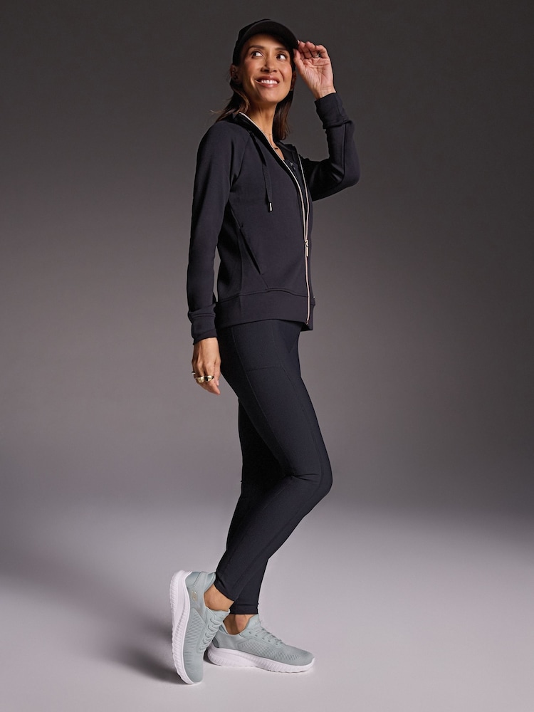 Skechers Black Skechluxe Elevate FZ Jacket - Image 1 of 5