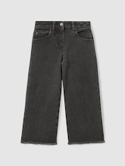Reiss Grayson Wide Leg Frayed Jeans - Imagen 2 de 4