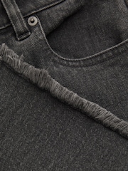 Reiss Grayson Wide Leg Frayed Jeans - Imagen 4 de 4