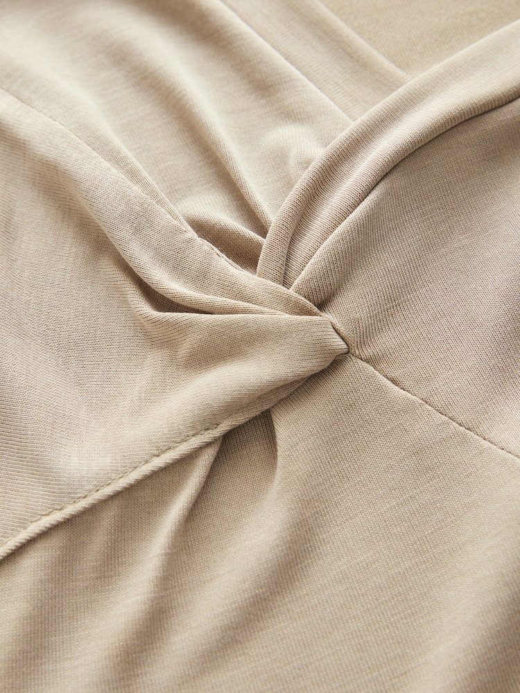 Neutral Twist Detail Premium Polymodal T-Shirt - Image 7 of 8