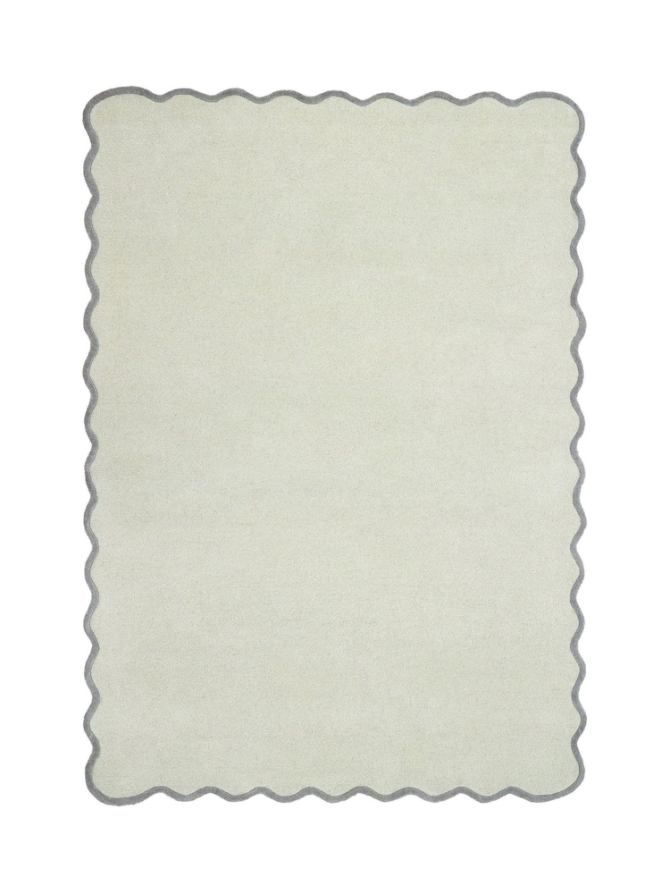 Origin Rugs Sage Seagrass Scalloped Elsie Rug - Image 2 of 4