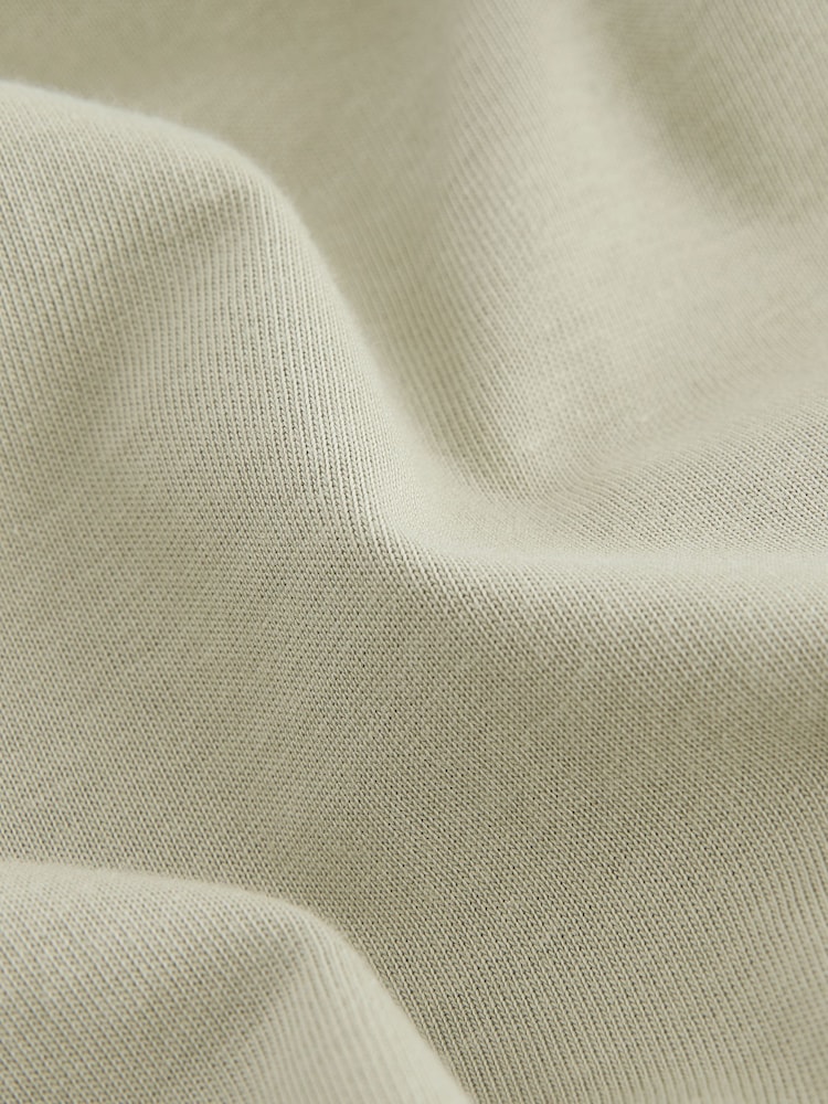 Vert - T-shirt Manche courte Col ras du cou lourd - Image 6 of 7