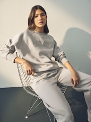 Français Gris - Sweat Raglan Fit Tonal City Graphic Col rond - Image 1 of 9