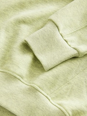 Lime Green Cotton Rich Long Crew Neck Sweatshirt - Image 5 of 6