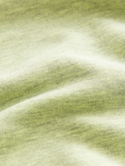 Lime Green Cotton Rich Long Crew Neck Sweatshirt - Image 6 of 6