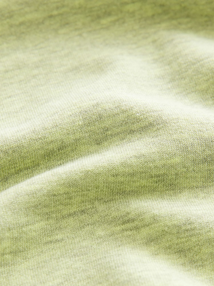 Lime Green Cotton Rich Long Crew Neck Sweatshirt - Image 6 of 6