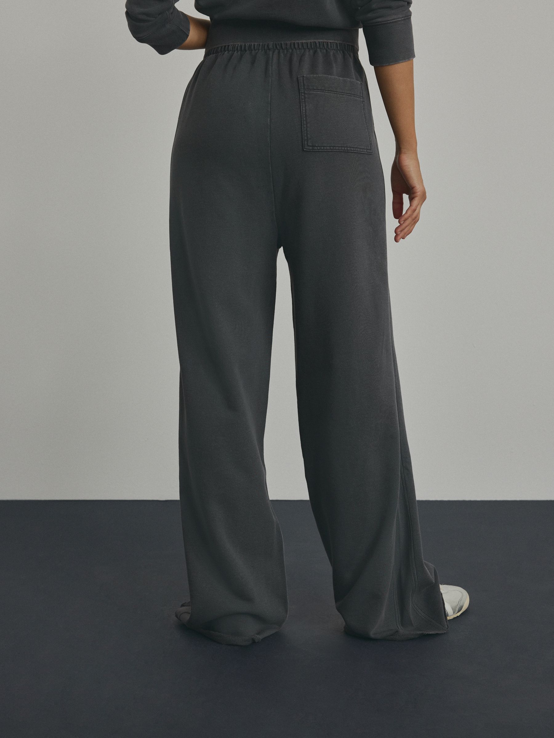 【BOK PLACE】Pocket Wide Cotton Pants Wide Leg Cotton Cargo Pants | Stone Green – Parlour X