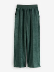 Vert forêt - Micro Corduroy Velvet Touch Graphique Amble Survêtement - Image 6 of 8