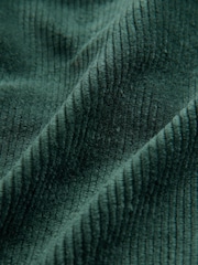 Vert forêt - Micro Corduroy Velvet Touch Graphique Amble Survêtement - Image 8 of 8