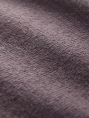 Slate Grey Mink Brown Cosy Soft Touch Rib Button Neck Henley Jumper Top - Image 8 of 8