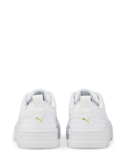 Puma White Kids Mayze Unisex Trainers - Image 4 of 6