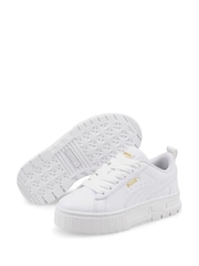 Puma White Kids Mayze Unisex Trainers - Image 6 of 6