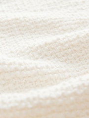 Neutral Textured Boucle Heavyweight Crew Neck Jumper - Image 7 of 7