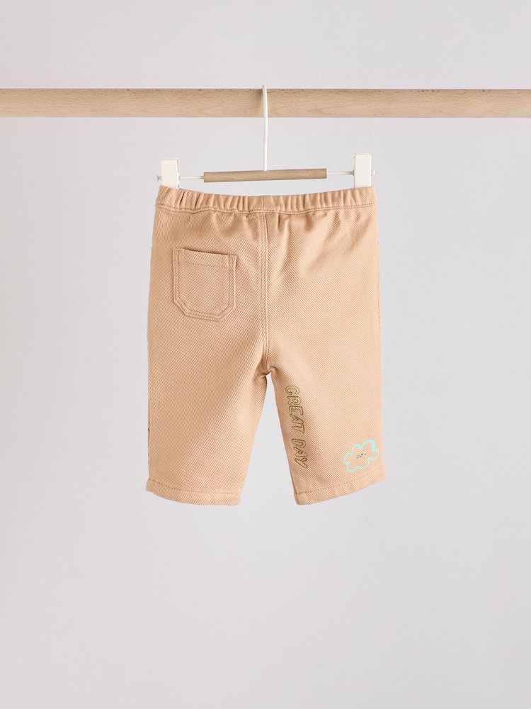 Verde/Neutru - Set Bebeluș Gilet și Pantaloni 3 Pieces (0ms-2yrs) - Image 12 of 18