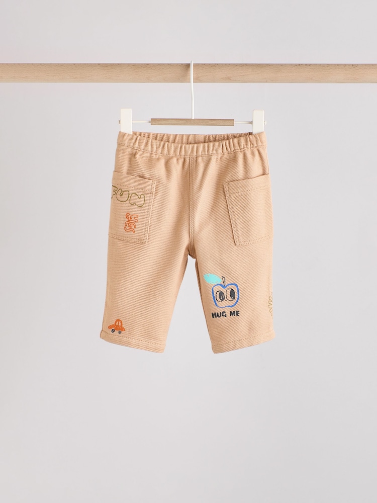 Verde/Neutru - Set Bebeluș Gilet și Pantaloni 3 Pieces (0ms-2yrs) - Image 9 of 18