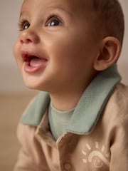 Rayas neutras - 100% Cotton Baby Shirt and Trousers Set 3 Piece (0mths-2yrs) - Imagen 16 de 17
