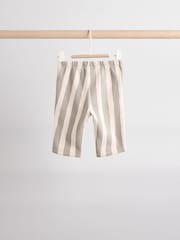 Rayas neutras - 100% Cotton Baby Shirt and Trousers Set 3 Piece (0mths-2yrs) - Imagen 7 de 17