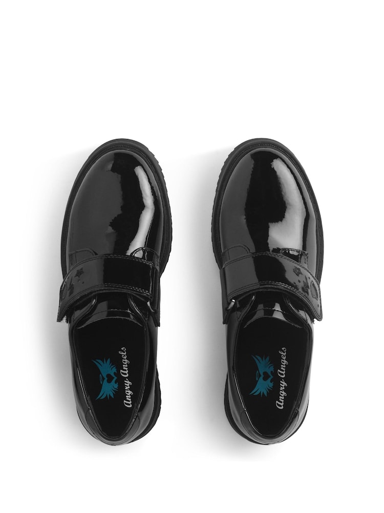 Start-Rite Elevate Patent Leather Closed in School Black Shoes - Image 2 of 6