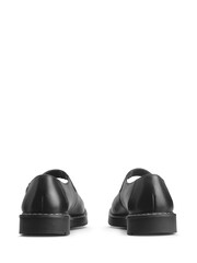 Start-Rite Embrace Chunky Mary Jane Leather School Black Shoes - Image 4 of 6