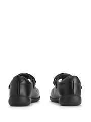 Start-Rite Hope Black Leather T Bar School Shoes - Image 3 of 5